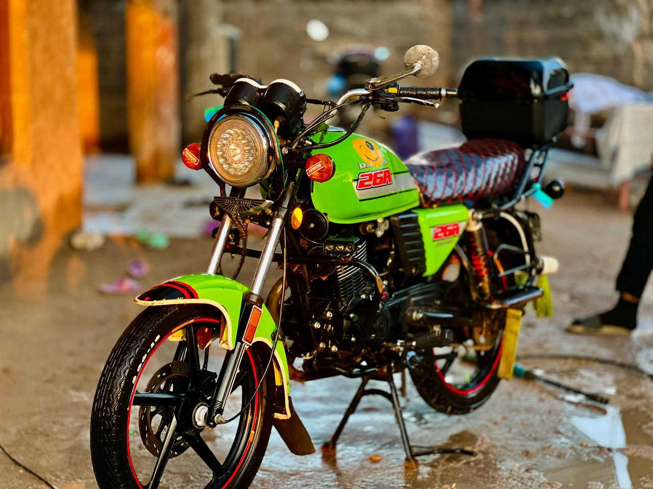 السلام عليكم دايون   م٢٠٢٢  دراجه نضيفه مرقمه  كامله تركب وتطلع الدراجه شلعته تخبل   مابيه الي نقص  ما مفتوح برغي بيه. كدام عينك  تجي السعر ١٧٠٠ وبيه مجال مكان بابل السده الهنديه التواصل خاص او ***********
