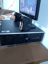 حاسبه hp كور i5 كامله مع ملحقاتها شاشه LG حجم 19 مع كيبورد وماوس وسماع...
