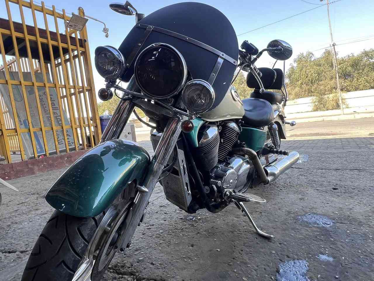 سلام عليكم هوندا شادو ٤٠٠ سعره مليون و ٩٠٠ الف
دراجه جاهزه

دبل اكزوز بلادي 

كيج حماوه 

دبل تجوه 

لايت كله زينون 

ويل كب امامي خلفي يعني جوبلس وتايرات اصلي بيرلي 

استراح رجل عريضه 

واكو وياه جنط مال هارلي ديڤدسون ابيعهن وحد سعرهن ٢٠٠ الف هنه والقواعد الي يتركبن عليهن 

رقمي *********** مكاني الشيخ عمر بغداد حاليا شايل الجنط والدرع فقط
