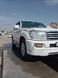 لاندكروزر لكزز وفود 7 راكب رقم بغداد انكليزي هزه جديده  2001محدث2007 /...