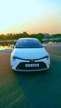 كورولا موديل 25 شكل امريكي زيرو مرقم وكامل العنوان بغداد 07700085046