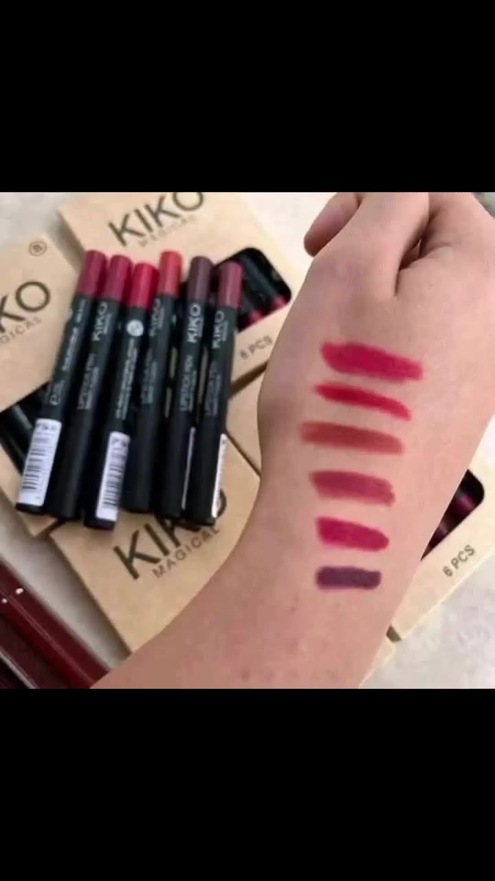 MAGICAL..💥
قلم الشفاه kiko ستيك مات 💋
من أحسن و أجود انواع أحمر الشفاه 
جمال الالوان  وثباتية التي تستمر فترة  طويلة 💞
غني بالمواد التي تمنع تشقق الشفه لمظهر جميل وجذاب💋

😍متوفر بألوان روعة..😍
✅ضد الماء.💧
✅مايقشرش الفم 🥰 و matte ✅️ كوزمتك for you كركوك طريق بغداد مقابل محطة تعبىة عقبة بن نافع ***********
