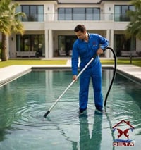 ⭐ تنظيف مسبحك صار أسهل وأسرع!  نقدّم خدمة تنظيف احترافية تعيد لمياه ال...