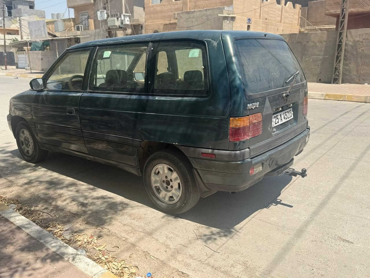 سياره مازدا ام بي في موديل 1994محرك6  محرك شرط  كير شرط كير واتماتيك سياره نظيفه جدا كولشي مابي شرط مشروع وطني للا 30رقم كركوك انكليزىى  جديد بدون ضربه دفتر بنزين كهربائية كلها شغال تخم صدر جديد سعر 35وبي مجال بسيط عنوان كركوك رقم هاتف***********
