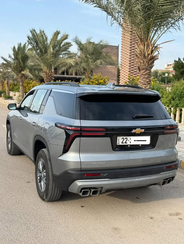 شوفرليت ترافرس للبيع او المراوس حسب القناعه
موديل ٢٠٢٥ ماشية ١٨  الف فقط 
الحادث صبغ دعاميه اماميه فقط 
تعديل PDR مقدار شبر في بداية البنيد اكرر مقدار شبر 
مواصفات LT خمس كامرات كشنات سياحي 
شاحن لاسلكي وطبعا باقي المواصفات المعروفه 
رقم اربيل السياره دخول جديد بسم شركة 
رادار جانبي وامامي تواصل واتساب او اتصال بالخدمه
***********
