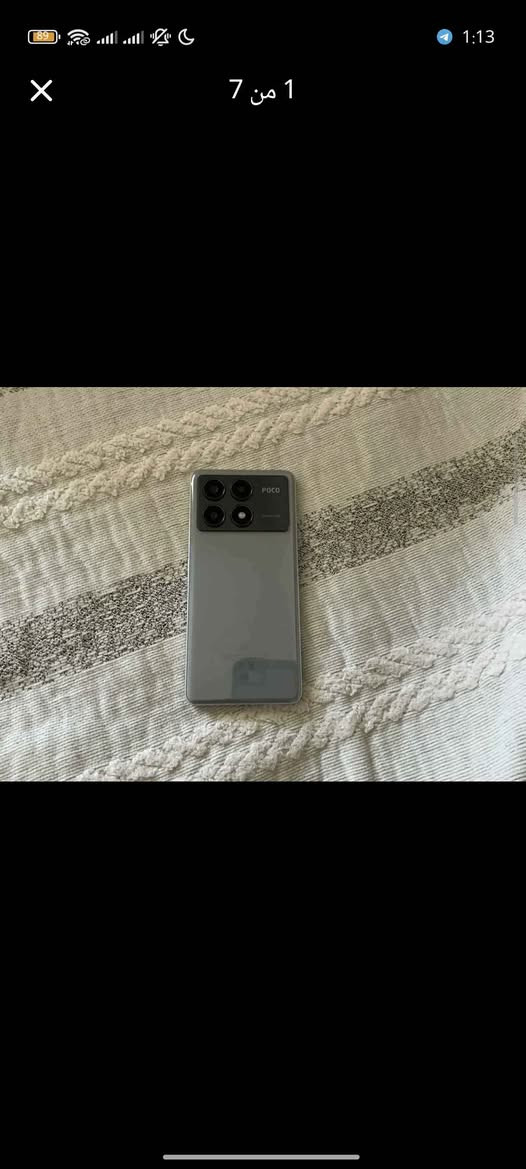 سلام عليكم بوكو إكس 6 برو 5 جي 
جهاز ذاكره 512 الرام 12 السعر 210 وبي مجال جماعه ال190 لا تراسل مايخدمك 
او مراوس ويا ايفون او سامسونج 
الجهاز بي خدوش راسلني وادزلك الفيديو وتدلل أربيل, العراق


**إذا كنت صاحب هذا الإعلان وتريد حذفه لأي سبب، رجاءا أرسل رسالة إلى الدعم الفني**