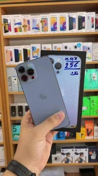 ايفون 13 برو ماكس للبيع ذاكره 256 بطاريه 88 نموذج M امريكي فيس ايدي شغ...