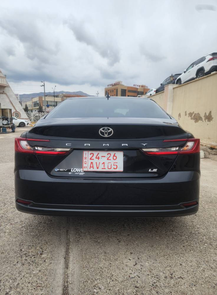 السلام عليكم
كامري ٢٠٢٥+le،كلين تايتل(بدون صبغ)، ارباك فقط دكمة طاك،سيارة فول مواسفات بس بدون سلايت، شغال،كشن هيتر،سكان،هيتر،كشن كهربايي،بصمة،رادار امامي و خلفي،سيارة كلش حلو بدون اي مصرف،ماشية ٧٦٠٠٠ ميل، مكان السيارة عقرة_دهوك.
السعر ٢٣٣ورقة و بيها مجال.
رقم التلفون (***********) بيها واتساب. اكر, نينوى
