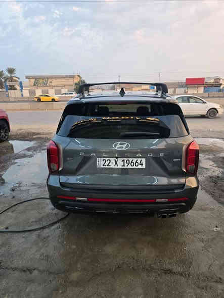 السلام عليكم للبيع فقط 
هيونداي بلاسايدXRD ٢٠٢٥  وارد امريكي حادثه طخه خفيفه بلدعاميه اخت الكلين
ايرباك استيرن ودشبول كفاله من الصبغ والظربه ماشيه ١٣ الف مايل وصور حادث مرفقه وي الصور 
مواصفات 
محرك ٦ سلندر ٣٨٠٠
4×4 فورويل 
وظعيات قياده 5
بصمه تشغيل وابواب وتشغيل عن بعد 
فتحه سقف سلايد 
تبريد ٣قطع 
مري شفط وقلاب +اشاير بلمري 
كشنات جلد +كشنات كهرباء +تدفئه بلكشن 
5 كامرات محيطيه ٣٦٠ درجه 
شاشه كبيره متصله متغير الوضعيات 
7راكب كشنات منفصل VIP 
لايت ٣ عدسات+اناره LED
جنطه كهرباء رادار امامي خلفي جانبي توقف ذاتي تحديد مسار قياده ذاتيه وباقي مواصفات معروفه رقم اربيل دولي بأسمي سنويه وهزه جديده تحويل مباشر 
السعر 330 ورقه وبيه مجال بسيط بعد المعاينه مكاني بغداد قرب مخابز باب الاغا 
اي استفسار اتصل, ***********
                           ***********
