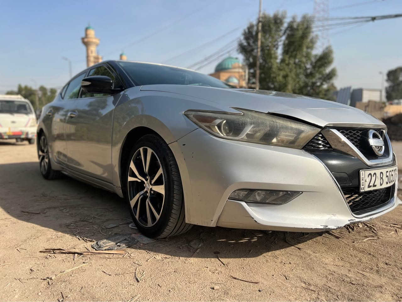 نسيان ماكسما 2017 sv 
السيارة بصمه 
كشن جلد كهربائي 
اشاير بالمري 
تبريد قطعتين 
محرك كير سليمات ١٠٠٪؜ 
الحادث خلفي 
السعر118 دولار وبيها مجال 
مكاني بابل الحلة 
*********** حلة, بابل
