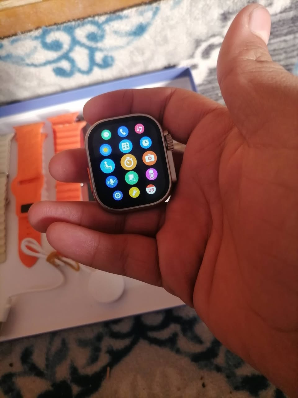 للبيع ساعة Ultra 3
ملحقات كامله ✅
7 سير✅
شحن لاسلكي✅
مكاني نجف.. ولا يوجد توصيل،
السعر 30الف وبيه مجال حك الجيه،
للتواصل خاص.


**إذا كنت صاحب هذا الإعلان وتريد حذفه لأي سبب، رجاءا أرسل رسالة إلى الدعم الفني**