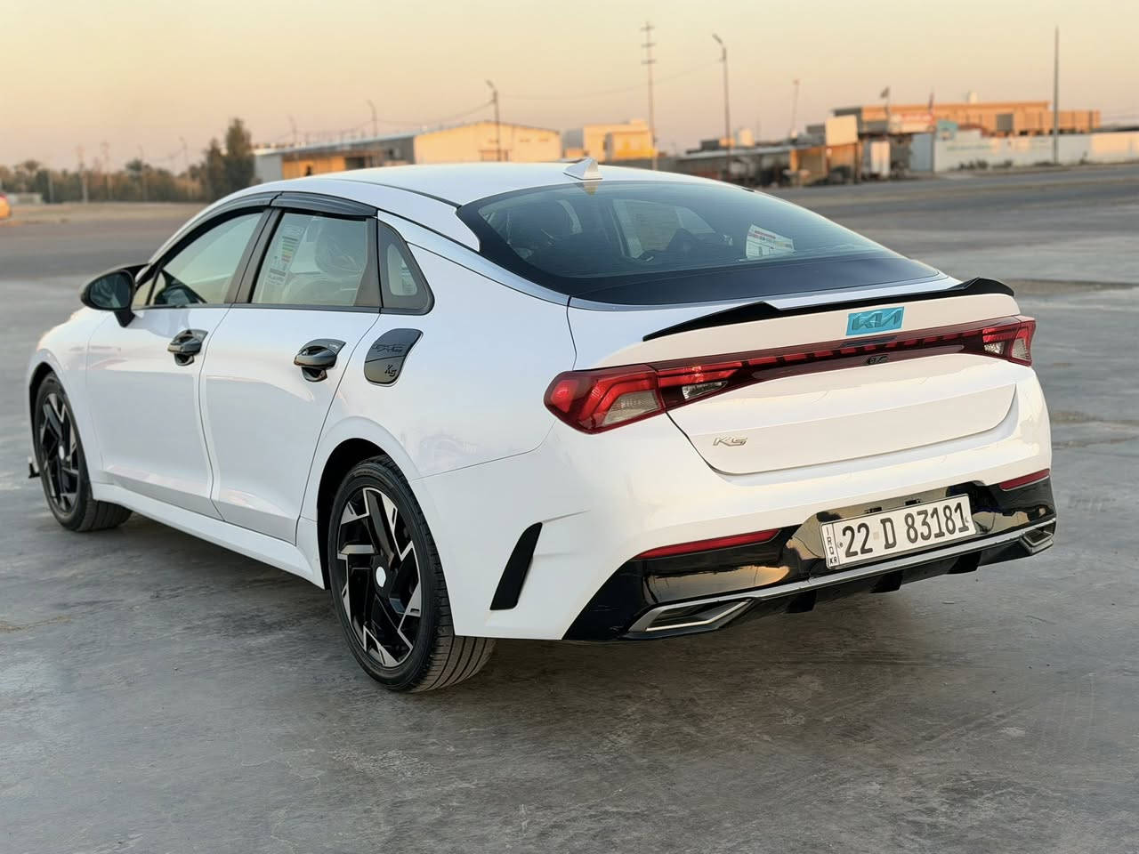 كيا #حK5
موديل 2022⚜️♦️
مواصفات: 
بصمه تشغيل وابواب 
بصمه صندوق
انظمة قيادة 
لد امامي 
رادارات 
شاشه وكامرة 
ويل كاب 
رقم اربيل تحويل أو وكالة
 حادث جاملغ وحافة البنيد 
 السيارة جديدة 
للاستفسار اكثر هاتف واتساب ☎️ 
***********
 ***********
