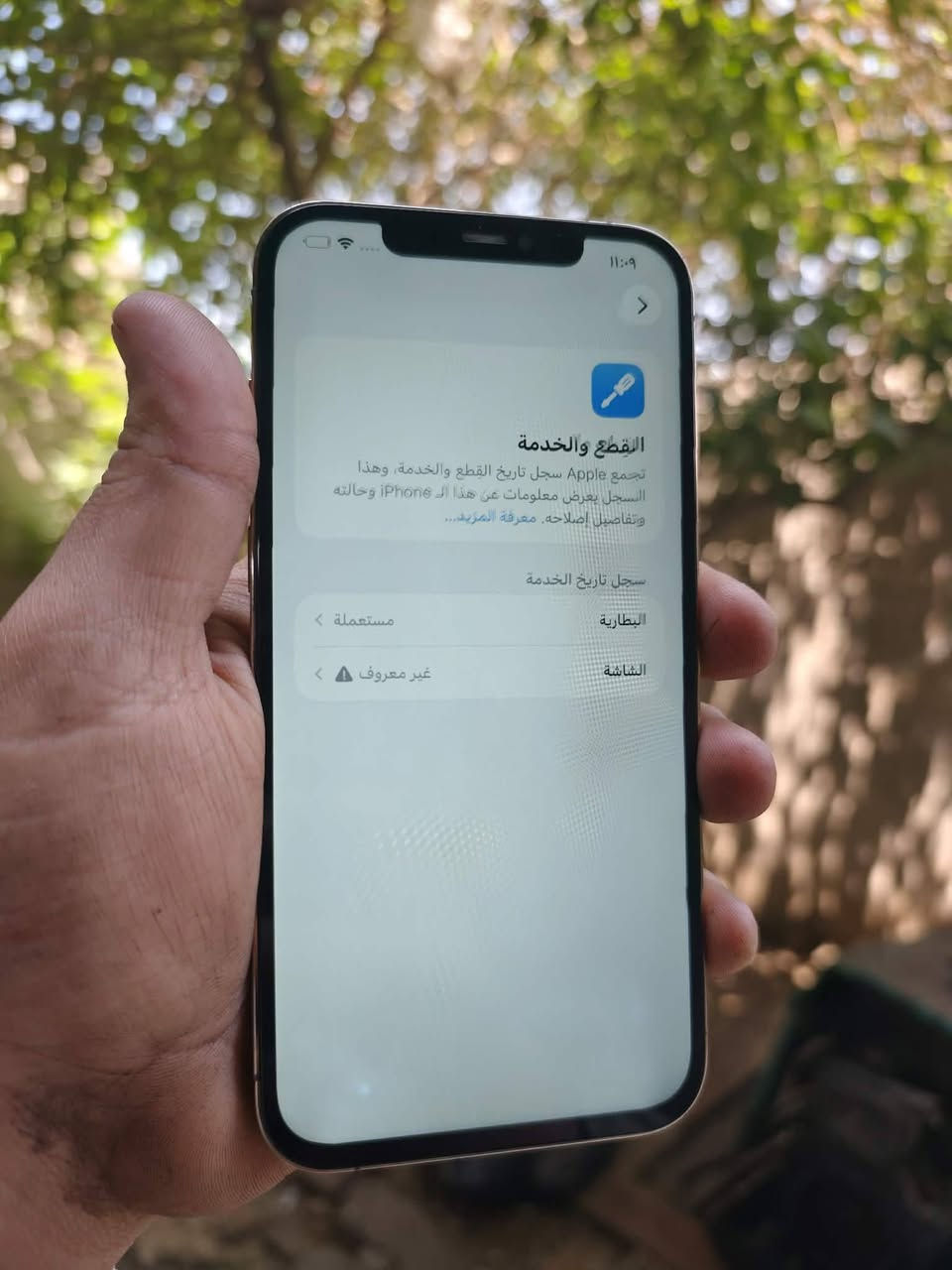 من رخصت الادمن سلام عليكم ايفون 12 برو ماكس للبيع
تك سيم 
بطاريه 81
256
مبدل شاشه اصليه فيس ايدي شغال 
وبي هذه الفطر كلش ناعم مابين 
سعره 350 وبي مجال


**إذا كنت صاحب هذا الإعلان وتريد حذفه لأي سبب، رجاءا أرسل رسالة إلى الدعم الفني**