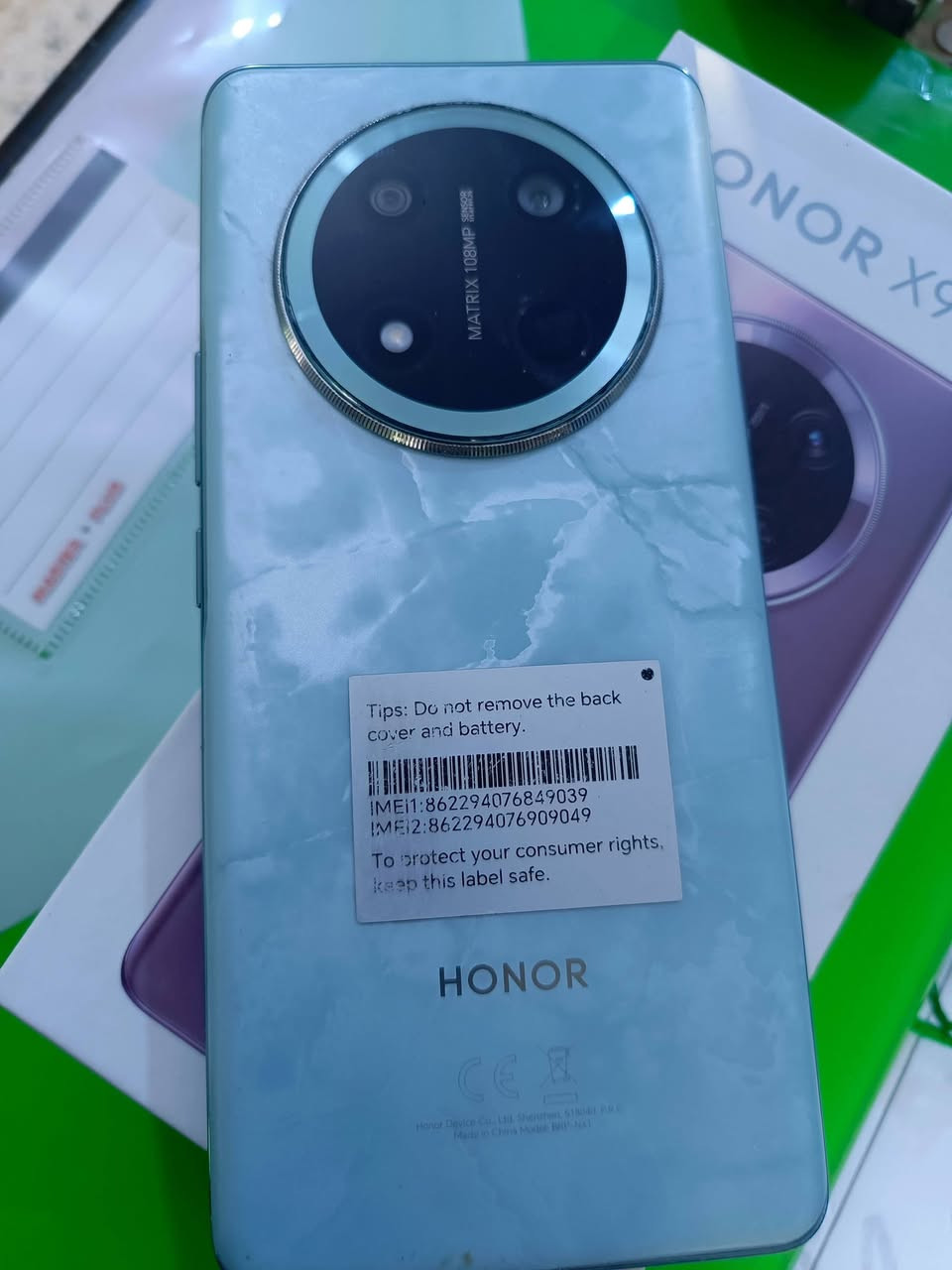 هونر x9c بطارية 6600معالج 6gen1 
نظافة 95بالمية ملحقات كارتونة العنوان كوت المركز ملاحظة لون شوي جارد اطارالكامرة موظح بالصورة السعر خاص ***********
