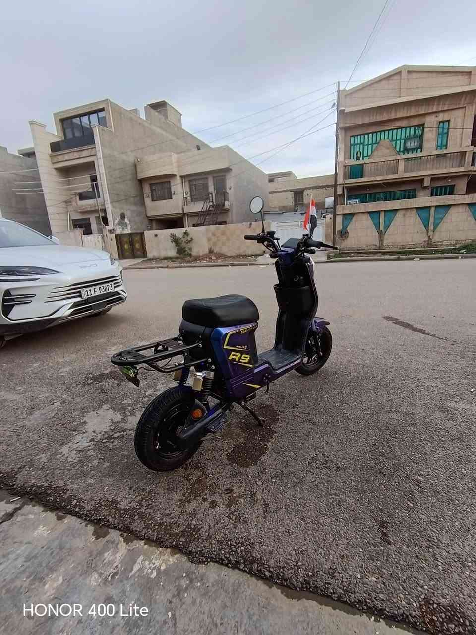 السلام عليكم ورحمة الله وبركاته
دراجه شحن للبيع
نوع الدراجه R9
5 بطاريات كبار
موديل 2025
هورن شغال
بريك خلفي أمامي شغال 
بلوتوث مو شغال
بك ترجع
سرعه 60 حقيقي
النقوصات جاملغ وكشن خلفي وتجايه خلفيه 
السعر(350
) وبيها مجال للطيبين
مكان الدراجه بغداد حي الجهاد
رقم الهاتف (***********)
