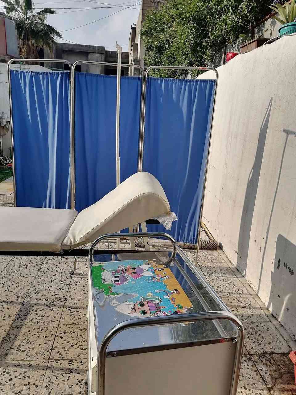 السلام عليكم ورحمة الله وبركاته
اغراض عيادة تمريضية للبيع
١. برافان
٢. سدية نوعية ممتازة
٣. عربة علاج (ترولي)
٤. حامل مغذي

مكاني حي العربي
المهتم يتصل على الرقم
***********

قليل التواجد عالنت
