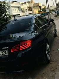 F10 523i مديل 2010 مكينه N52مرغوبه خليجي بدون ضربه وصبغ  كشنات جلد كهر...