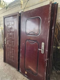 ابواب بي في سي • ابواب حديد مغلون • المسيب حي المعلمين٣