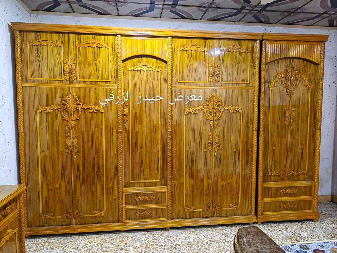 معمل ومعرض حيدر الزرقي لبيع غرف النوم الصاج (نقدا) و (بالتقسيط) على 18 بدون مقدمة
خدمة استبدال الغرفة القديمة بغرفة جديدة مع الاتفاق على الفرق
العنوان الموصل الايمن الصناعة القديمة اليابسات بالقرب من جامع ابو زعيان
*********** يوجد واتساب
*********** يوجد واتساب
المشمولين بالاقساط جميع الموظفين والمتقاعدين وابطال الداخلية والدفاع على مصرف الرافدين حاملي بطاقة الماستر كارد
