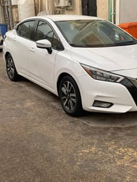 نيسان صني مكسيكي وارد خليجي موديل ٢١ كفاله فقط بارد بالباب ماشيه ١١٥ ك...