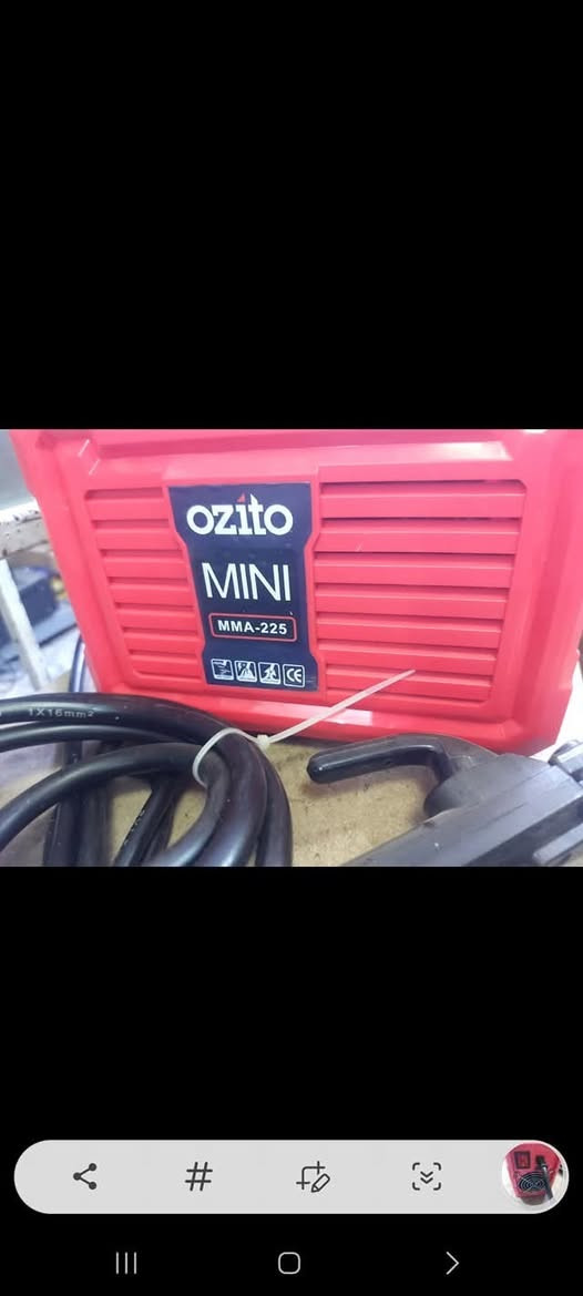 ماكنة لحيم ماركة اوزتو الاسترالية بلكارتون مامستخدمة اغراضهة كاملة ب٧٠ مع التوصيل


**إذا كنت صاحب هذا الإعلان وتريد حذفه لأي سبب، رجاءا أرسل رسالة إلى الدعم الفني**