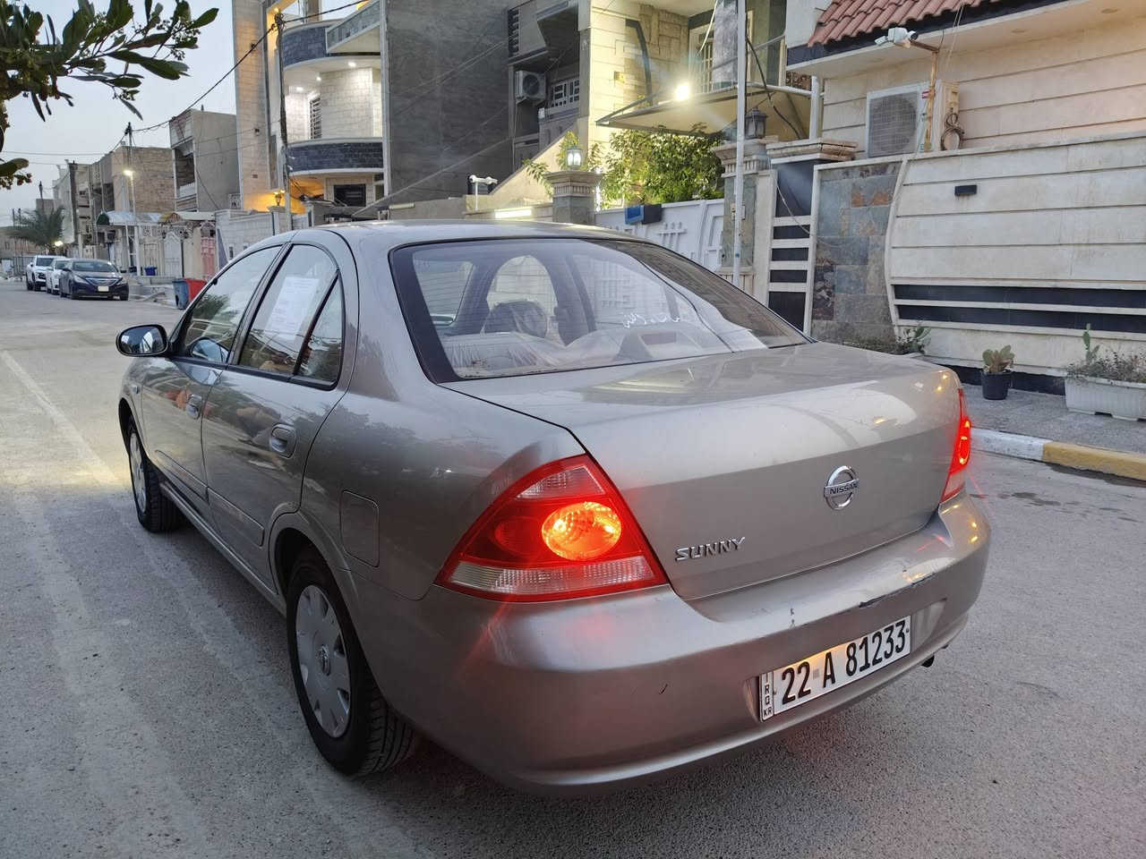 السلام عليكم
نيسان سني 2010
رقم اربيل بسمي السنويه لل30
السياره كفاله عامه بيها نص باب كلير فقط كير ومكينه شرط ستندر برغي ما مفتوح بيهن تبريد وتخم تاير وصدر جدد السياره ع وضع الشركه وشرط احلى من الصور السعر 94 وبيها مجال قليل العنوان بغداد نهايت شهدا البياع 
***********
