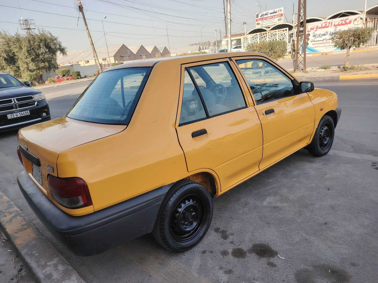 السلام عليكم سالم سايبه 2020 رقم بغداد مشروع وطني مصفره هيئه او غرامات سياره مقفولهصتبريد سياره جاهزه من كل شيء مكان السياره بغداد السعر   52  ***********
