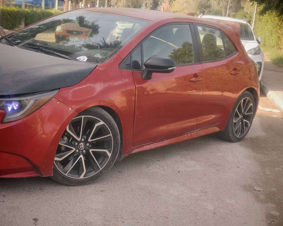 الحلوه للبيع 133 وبيه مجال بسيط 
كورلا هاج باك 2019 
حادثه موضح بصور بدون دواخل ورقم شاصي موجود بالمنشور 
ماشية  72 الف ميل
محرك  2000 كير 10 نمر طياره 
مواصفاته : 
شاشة دجتل 
تحكمات استيرن 
ابل كار بلي ـ اندرويد اوتو 
اوتو هولد
هاند بريك كهرباء 
وبيه اضافة دمام خلفي وسستم صوت قوي كلش وصوته كلش راقي 
........
العنوان / بغداد 
الرقم للتواصل ***********
