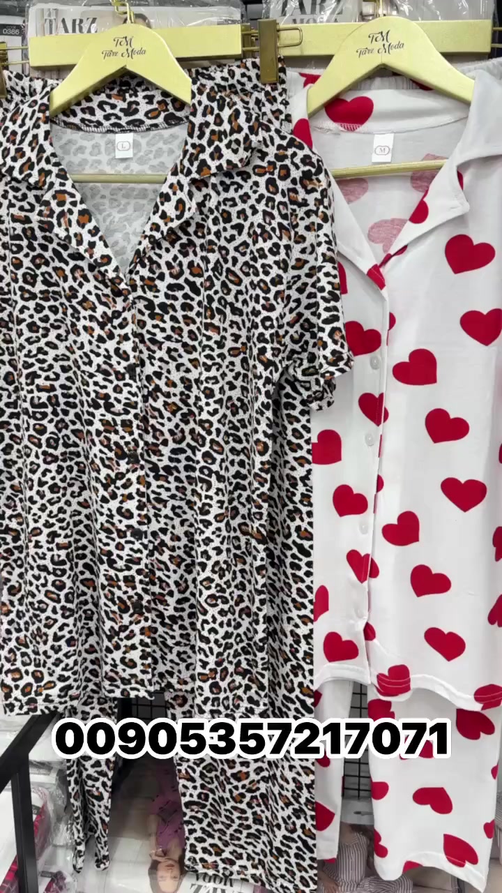 بيجامات نسائي 
نوع القماش قطن 
سيري اربع قطع M L XL 2XL
الشحن من اسطنبول
البيع جملة فقط

Women's pajamas
Fabric type: Cotton
Set of four pieces: M, L, XL, 2XL
Shipping from Istanbul
Wholesale only
00905357217071 📞
 #تراكات #pijama #wholesale #fashion #بيجامات #moda #جملة #تجارة_ملابس


**إذا كنت صاحب هذا الإعلان وتريد حذفه لأي سبب، رجاءا أرسل رسالة إلى الدعم الفني**