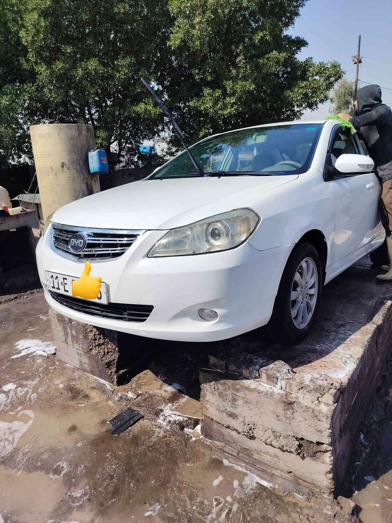 بي واي دي موديل ١٣ كير عادي
فول مواصفات بصم فتحه تحكم كامله اي نقص ما بيه
كير محرك مكفول شرط لا تنقيص ولا تبخير
رقم بغداد بيه بارد بل جاملغ الخلفي باقي كشر لا ضربه ولا معجون سعر ٦٠
 ***********
مكاني بغداد التاجي
