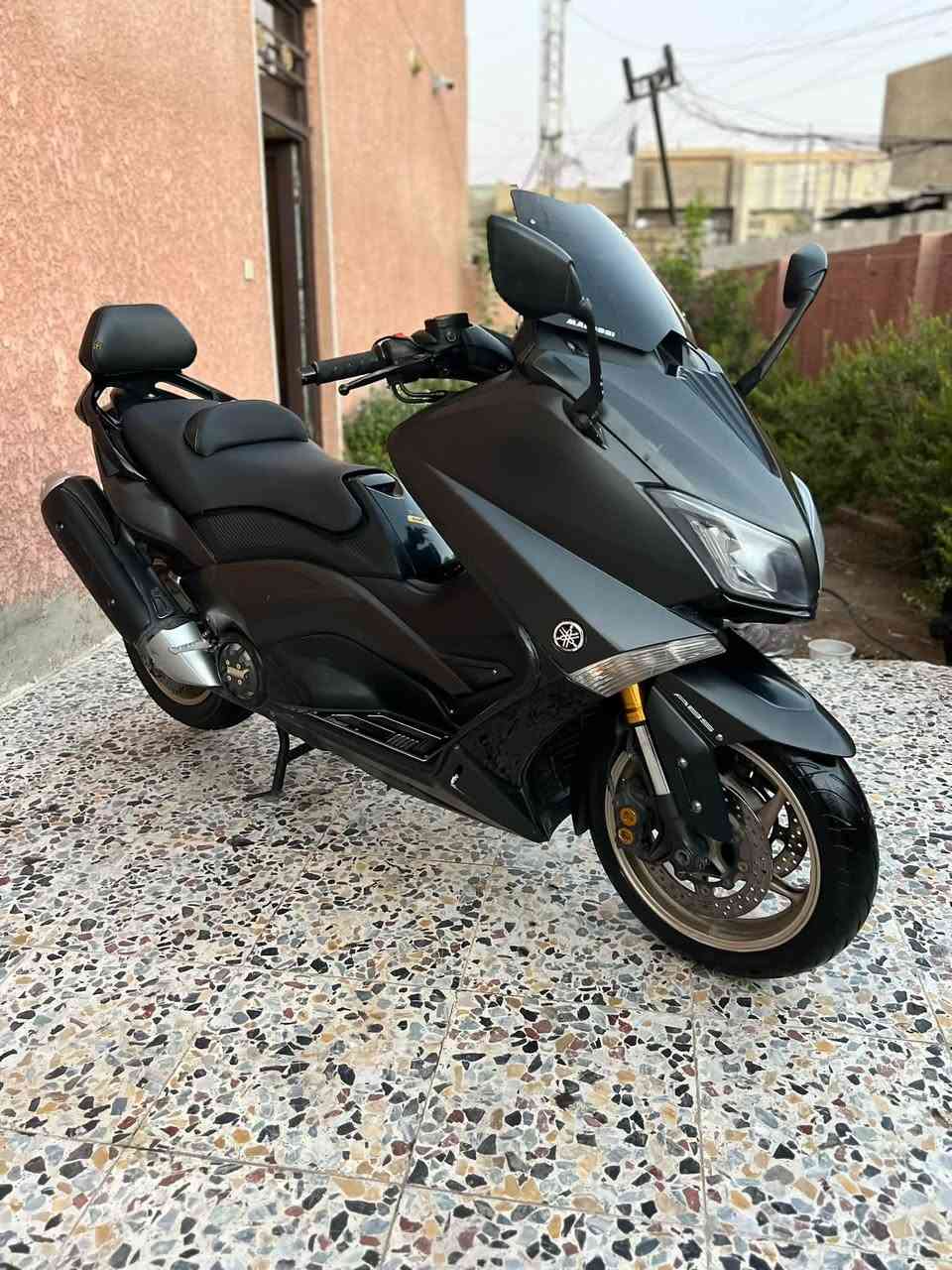 سلام عليكم شباب دراجة TMAX2017 530 بصمة. كفالة عامة   تدفة ستيرن وكشن الدراجة مال وجبة  قايش وتايرات وكفرات وماصدات  كلهة بلادية السعر 52 للاستفسار ***********
المكان بغداد الشعب شارع عدن
