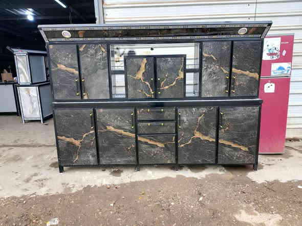 يالله وصلت وجبت كاونترات ودواوين جديد ألوان وقياسات وأشكال مختلفة وعدي هم بس سنكات متر و ٨٠ و متر و ٣٠ بوفيات كناتير غسالات جديد 30 كيلوو حقيقي بوب هيدروليك مكانس كهربائيه هيتاشي توجد خدمة توصيل مكاني شيخ حمد طريق زملت مقابل وكيل عادل عبوو توجد خدمة توصيل *********** بي واتساب
