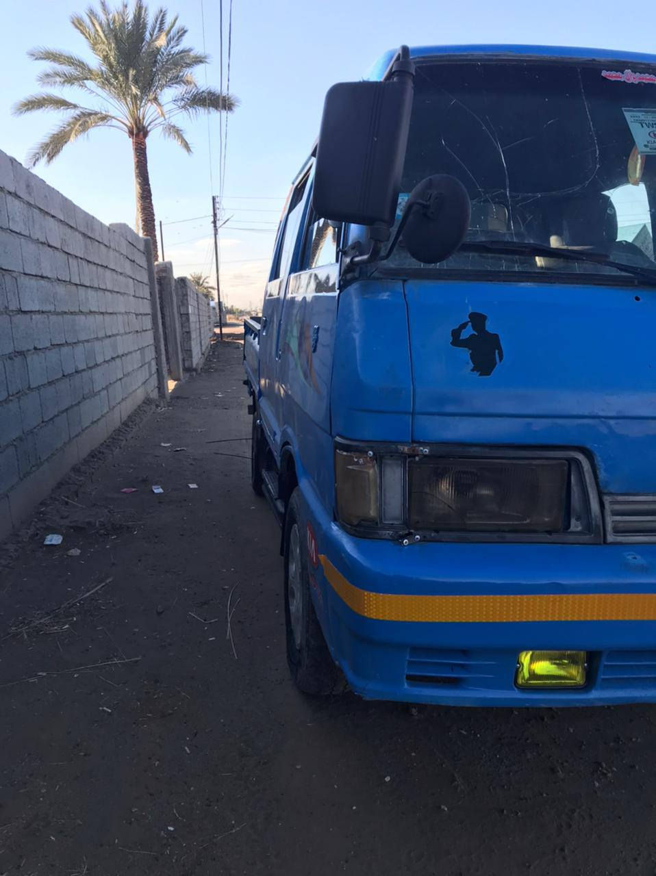 السلام عليكم
كيا بنكو 1994مكفوله كير محرك تجفيت جديد على السحك 
تخم تاير جديد شاصي مكفول شعار كمرك رقم بغداد المكان التاجي المشاهده مقابل سيطرة العبايجي اطراف بغداد 
الاتصال على الرقم ***********
