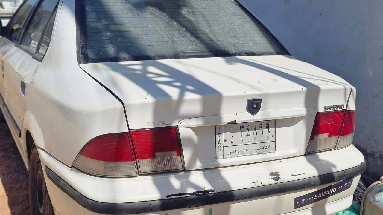 السلام عليكم سمند لبيع ناطق موديل 2010 رقم قادسيه مكاني نجف سعره 31وبيه مجال للإستفسار انتصل على لرقم ***********
