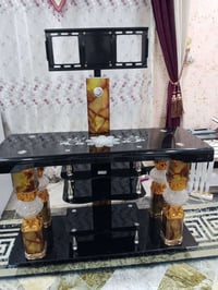 ميز بلازمه السعر 75 الف وبيه مجال العنوان الصالحيه شارع اللؤاء   07725...