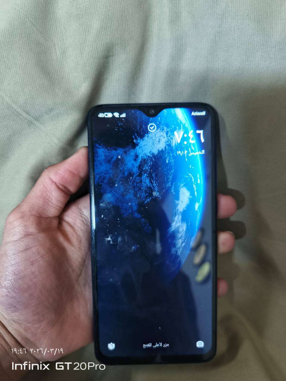 Redmi Note 8 Pro   للمراوسة شعندك نزل واني اراسلك 
128 رام 6 
​الشاشة: من نوع IPS LCD بحجم 6.53 بوصة وبدقة +FHD.
​الحماية: طبقة حماية من نوع Corning Gorilla Glass 5 على الشاشة والظهر.
المعالج: MediaTek Helio G90T (بتقنية 12 نانو)
البطارية: بسعة 4500 مللي أمبير
​الكاميرا الخلفية (رباعية):
​الأساسية: 64 ميجابكسل


**إذا كنت صاحب هذا الإعلان وتريد حذفه لأي سبب، رجاءا أرسل رسالة إلى الدعم الفني**