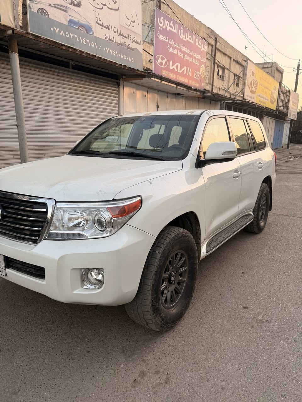 لاندكروز 2013 قبل جانت درع ورجعته عاديه  
محرك كاز 8 سلندر 
السياره جاهزه صبغ احزام بدون حادث 
صدر امامي خلفي جديد 
تخم تاير 
رقم ربصرة تحريل ثاني يوم 
 السعر 29 الف 
***********
