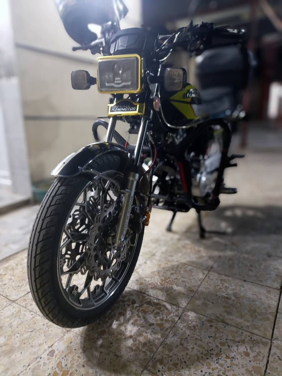 سلام عليكم  نامه برو موديل 25 200cc للبيع دبل دسك ماشيه 6000.. السعر 950 وبيهه مجال للطيبين مكفوله كفاله عامه اوراق كامله مكاني بغداد التاجي منشأ نصر ***********
