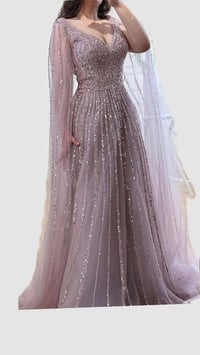 فستان مناسبات • مقاس S 36 • زي كردي جديد