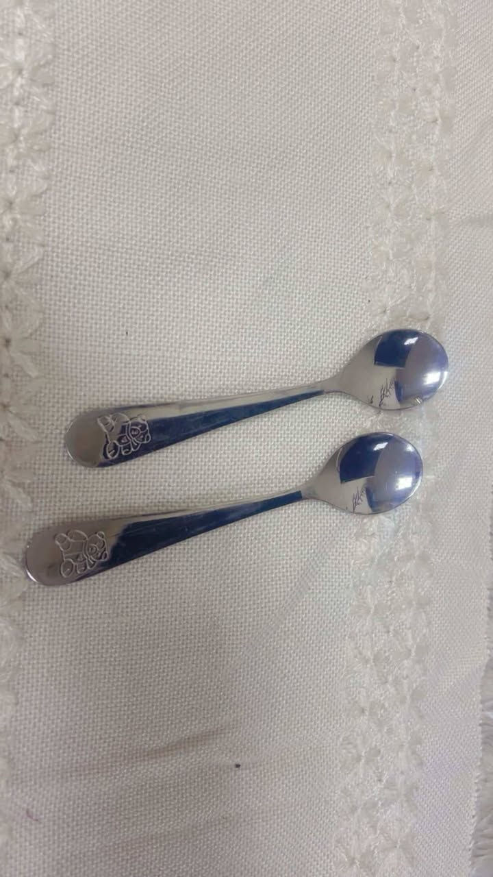 سيت ملاعق أكل عدد 6 سعر 3000
سيت ملاعق شاي عدد 6 سعر 3000

سيت شوكات كبار عدد 6 سعر 3000

ملاعق عدد 2 كوب سعر 500

ملاعق شخصيات سعر قطعة 250


**إذا كنت صاحب هذا الإعلان وتريد حذفه لأي سبب، رجاءا أرسل رسالة إلى الدعم الفني**