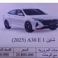شاين A30 • ٢٠٢٥ • مكينة ١٥٠٠
