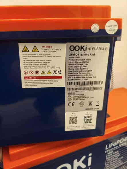 . 🔥 لا تضيع الفرصة! عرض مميز على بطاريات Ooki  ، 150Ah،
ليثيوم فوسفات الحديد 
ضمان 4سنوات 6000دورة
وزن خفيف عمر طويل يصل إلى 10سنوات
يربط على جميع العاكسات 
📍 بغداد – شارع الصناعة، قرب
 الجامعة التكنولوجية 

📞 للاستفسار والتواصل:
📱 ***********
📱 ***********

الرقم الصيانة :
📲 ***********
