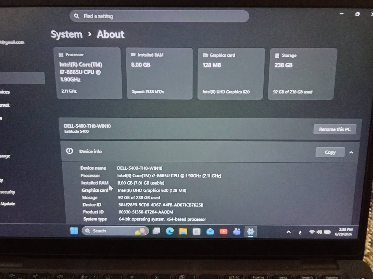 السلام عليكم لابتوب للبيع dell precision 5400

مواصفاتها :

؛ Intel Core i7 8th U

حجم الشاشة 14 لمس full HD

كيبورد ضوئي

نضافه عالية

السعر ٣٥٠ الف مكاني بغداد حي العامل


**إذا كنت صاحب هذا الإعلان وتريد حذفه لأي سبب، رجاءا أرسل رسالة إلى الدعم الفني**