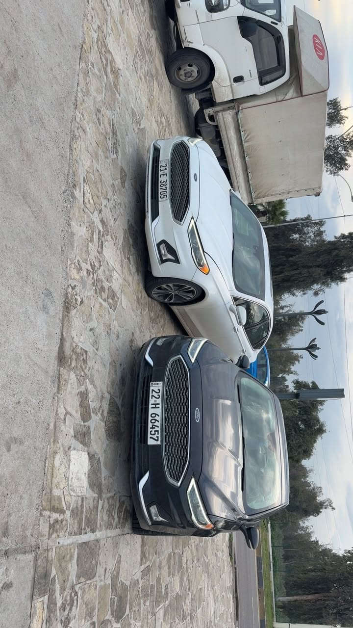 سلام عليكم فورد فيوجن تيتانيوم ابيض واسود
الي يدور شي نظيف و كفالة عامة 👇🏻
فورد فیوجن تیتانیوم مودیل ٢٠١٩ 

واحد ع واحد

اللون المرغوب
ماشیة 85وقبل للزياده 

موديل : 2019

حجم المحرك : 2.0 L  تیربو ( 4,سلندر ) ٢٤٥ حصان

المواصفات : تیتانیوم واحد علي واحد و اعلي فئة

بصمة ابواب

بصمة تشغيل

سلاید

تشغیل عن بعد

اوتو بريك : Auto Stop‎

رادار امامي (تحديد مسار)

رادار جانبي (نقاط عمياء)

رادار خلفي (التحذير من الاصطدام)

حساسات خلفي

مرایا تدفئة و ضد الفول

نظام : Sport

تحكمات ستيرن

شفتات ستيرن

كشنات كهربائي

كشنات جلد

کشنات خزن و مساج

کشنات تدفئة و تبرید

هيتر ستيرن 

تبريد لمس

شاشه كبيره و نظام صوت من شرکة سوني ١٦ صماعات

لايتات ليد وعدسة زينون بلادي

بروجكترات ضباب بلادي 

بكلايتات LED

ويل 19 كروم مال تیتانیوم

نظام خرائط GPS

نظام  apple car play و Android auto

وبعد هواية مواصفات …

تحويل غرامة كلها بشرط و سیارة باسمي

السيارة كلش نظيفة  و بعد احلى من الصور 

دينار واحد مابيها مصرف 

تجي تشغل و تطلع

مكانه اربيل

السعرها 143 ورقة و بیها مجال

اتصل و تدلل 

***********
السوده فقط بنيد كلير
البيضه ٣ قطع كلير
