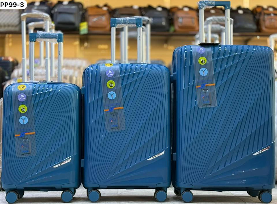 ￼ تخفيضات لأول مره 
حقائب السفر السعر الجديد (75)السعر القديم (100)عدد(3)✈️✈️✈️🧳￼ 
‏يوجد لدينا خدمة توصيل جميع محافظات العراق ￼ توصيل سريع 🚆🚆🚆واتساب ￼***********￼
