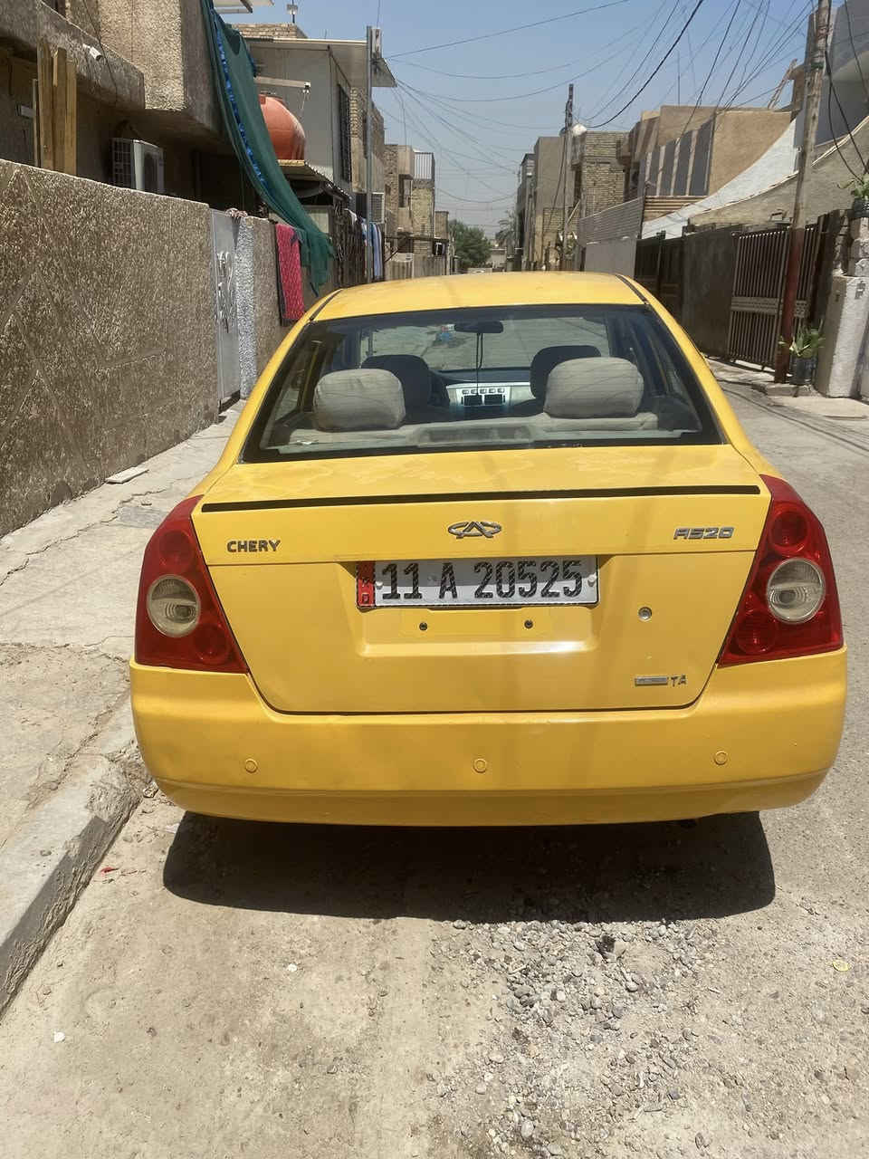 السلام عليكم شيري A5 موديل 11 سيارة بلاديه كير محرك كهربائيات شغاله تخم تاير تبريد شغال وبيها طخات بسيطه عالبارد رقم بغداد بأسمي تحويل جديد للبيع فقط مداور ثاني يوم سيارة مال بيت ما مشتغله تكسي سياره جانت متروكه وهسه عرضناها للبيع السعر 40 وبيها مجال حك الجيه الشراي يتصل على هذا الرقم ***********مكاني بغداد
