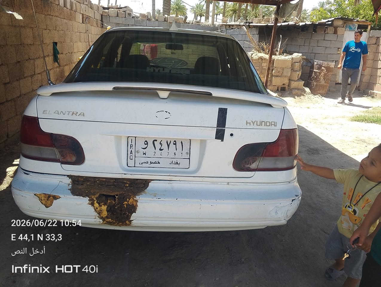 سلام عليكم النترا موديل 94 دمعه رقم بغداد محرك مفتوح كير عادي صدر جديد السعر 30 اني مكلف بالنشر ***********
