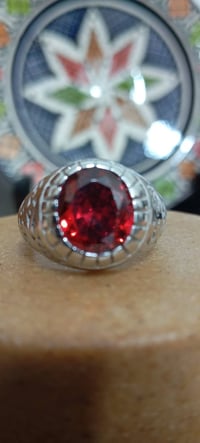 خاتم فضة • فضة استرلنگ • حجر سترين