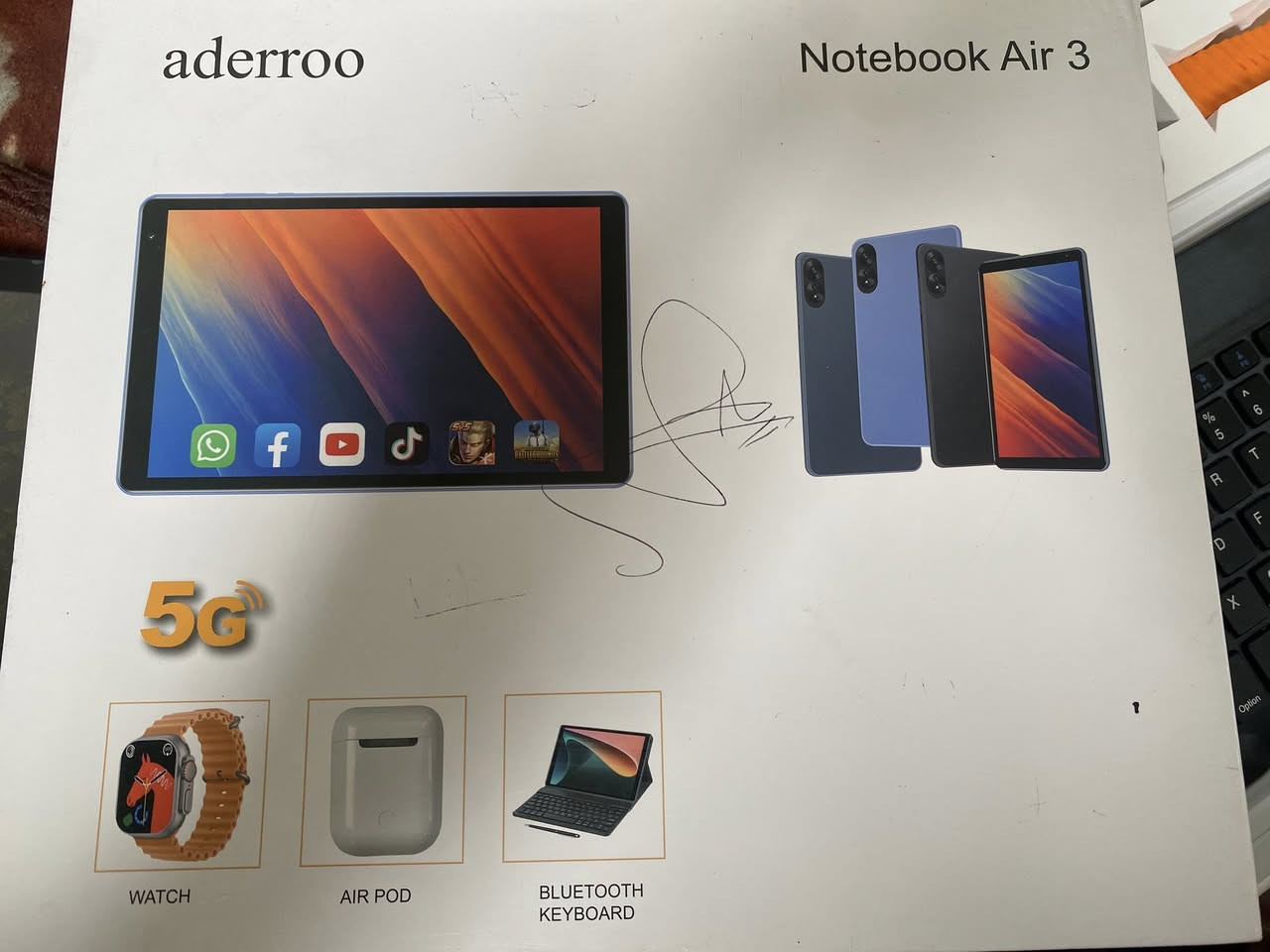 ‏سلام عليكم iPad جديد مستخدم فترة قليلة السعر 150وب مجال ال iPad￼ جديد وقرانه كلهن وياه


**إذا كنت صاحب هذا الإعلان وتريد حذفه لأي سبب، رجاءا أرسل رسالة إلى الدعم الفني**