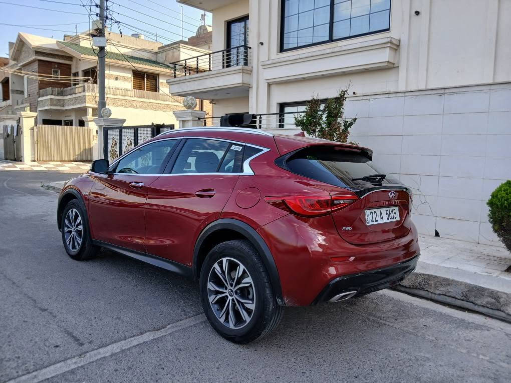 انفینیتی QX30 2017 امریکی 8پارچەی بۆیاخە  بۆیاخە  بۆنیدی و سندوقی بۆیاخ نیە  پاشو پێش کەپس کوشن جلدو خەزن و شاشە 50هەزار ڕۆیشتووە هەموو شتی نوێیە نرخی 106ورەقە ..هەولێر *********** أربيل, العراق
